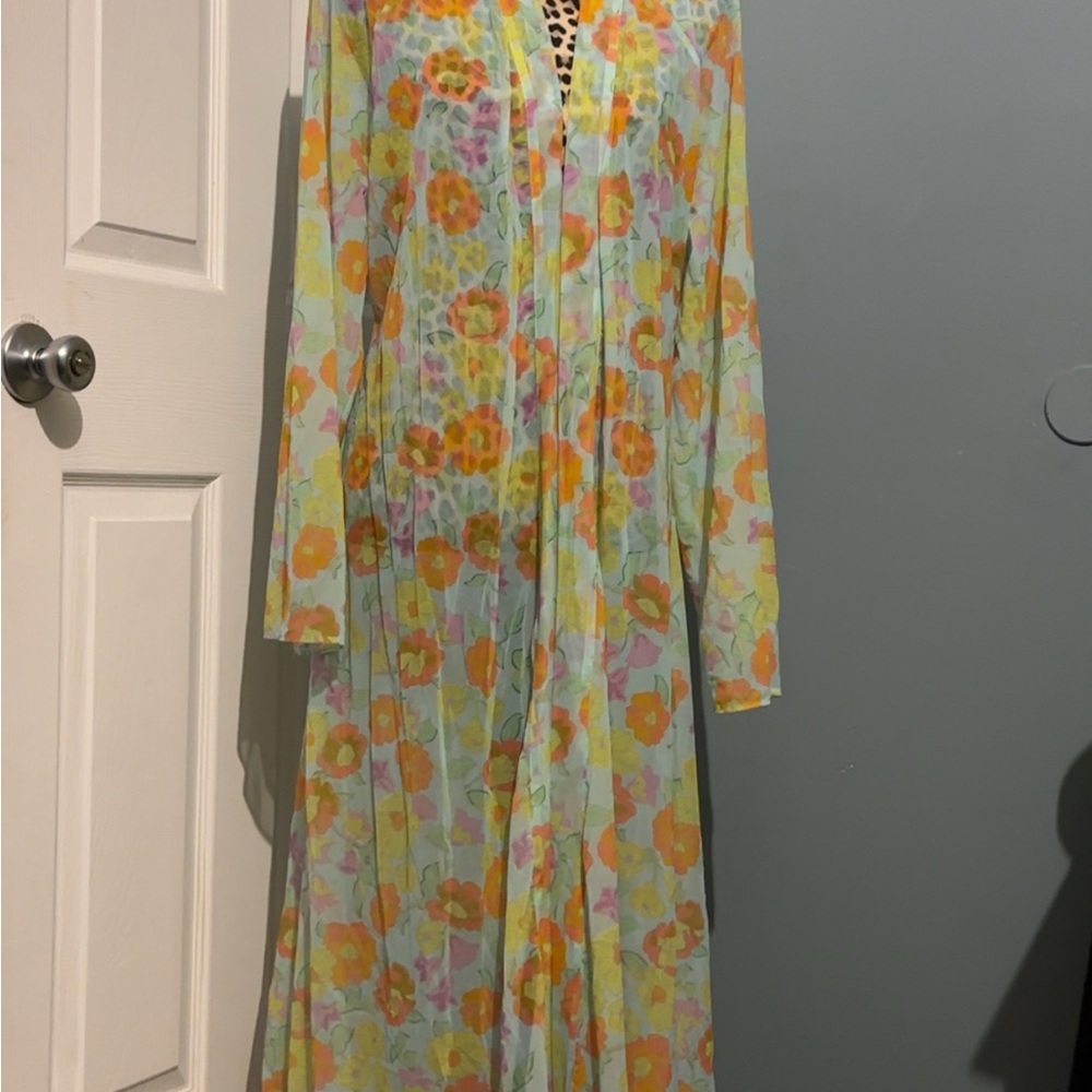 Floral Long Sleeve Dress